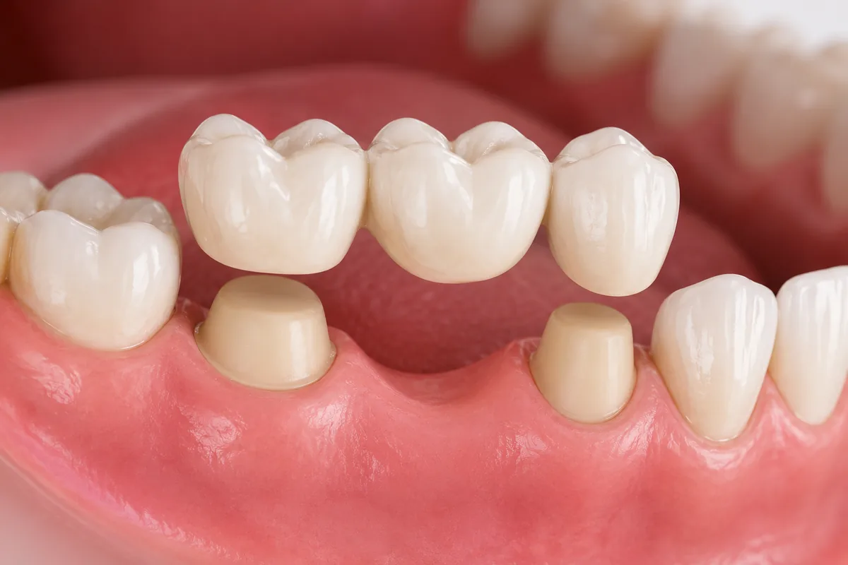 Dental bridge restoration at Long Lake Family Dentistry